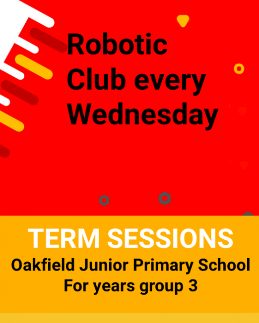 Robotic club in Oakfield primary school