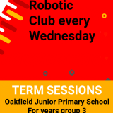 Robotic club in Oakfield primary school
