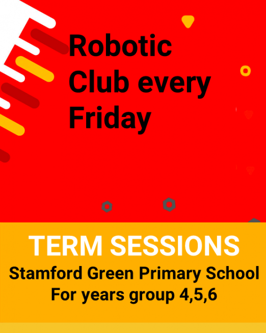 Robotic club in stamford greem primary school